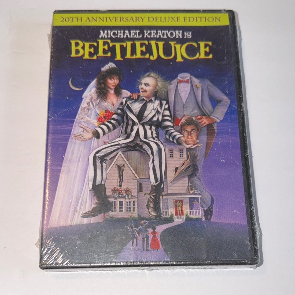 Warner Bros. Beetlejuice Deluxe Edition DVD - Black and White